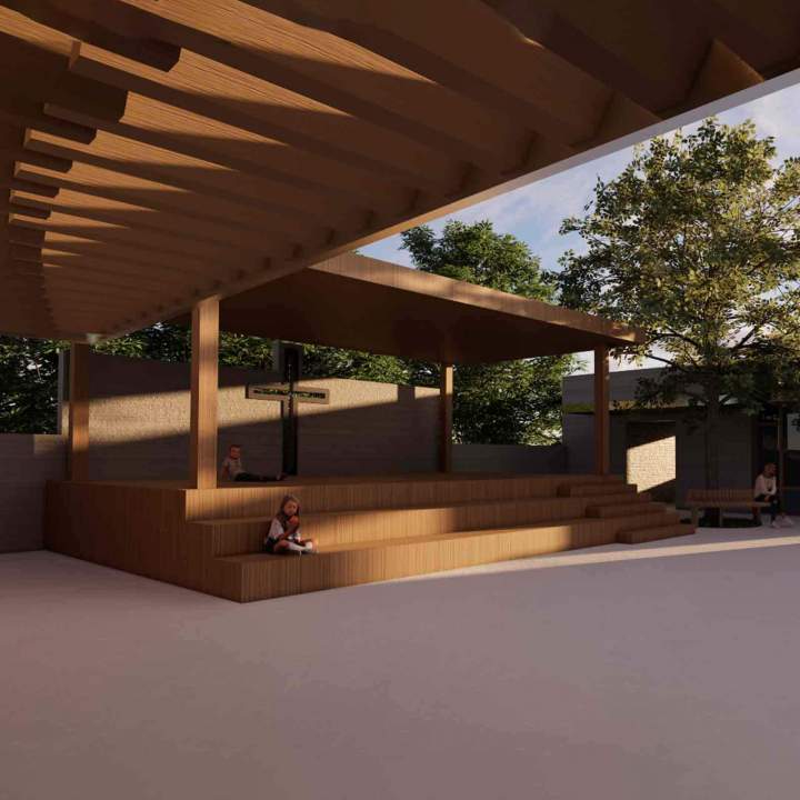 Construction de bâtiments publics sur demande.